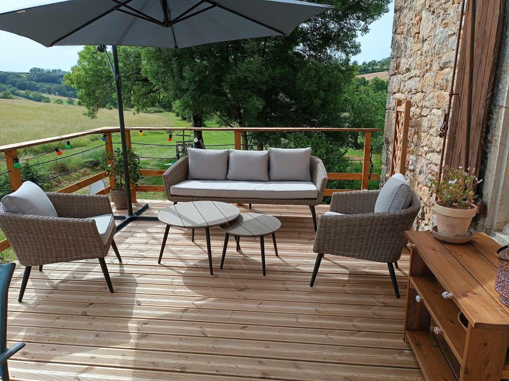 Bed and Breakfast La Prade Basse 82 Сент-Антонен Экстерьер фото